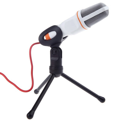 Wired Stereo Microphone With Holder