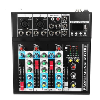 Professional Bluetooth Audio Mixer