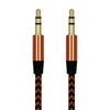 Durable Gold Plug Aux Cord